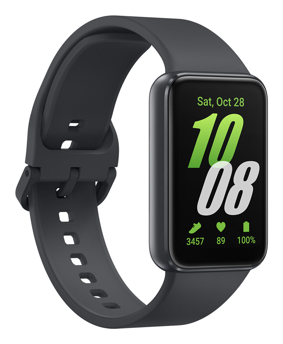 Samsung Galaxy Fit3 4,06 cm (1.6") AMOLED 40 mm Digital 256 x 402 pixlar Pekskärm Grå