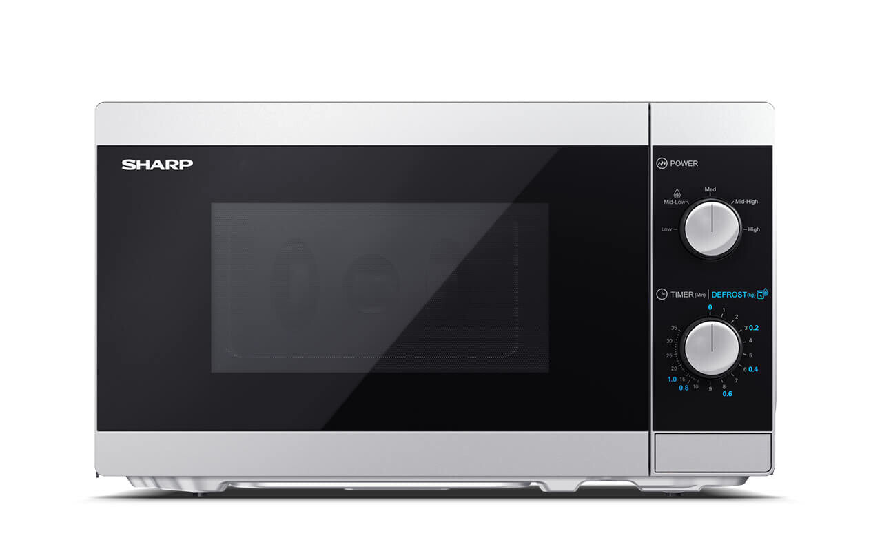 Sharp Home Appliances YC-MS01E-S mikrovågsugn Enbart mikrovågsugn Bänkdiskmaskin 20 l 800 W