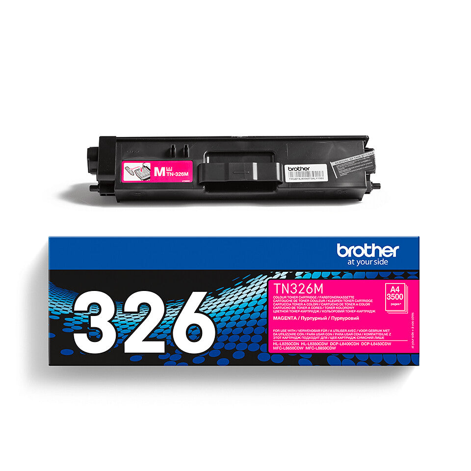 Brother TN-326M Tonerkassett 1 styck Original Magenta