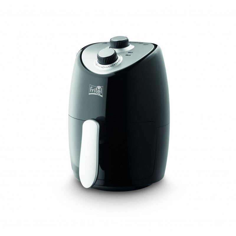 Fritel My SnackTastic 4202 Single Fristående 1000 W Varmluftsfritös Svart, Silver