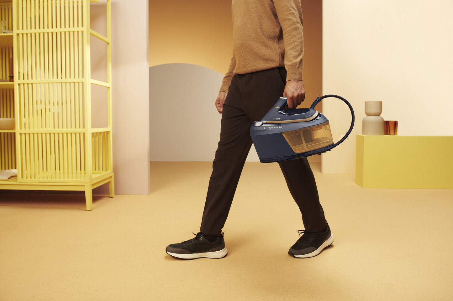 Philips PSG6066/20 ångstrykjärnsladdare 2400 W 1,8 l SteamGlide Advanced Blå, Guld