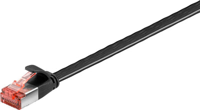 Goobay 94235 nätverkskablar Svart 0,25 m Cat6 U/FTP (STP)