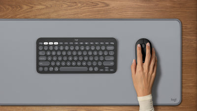 Logitech 910-007015 datormöss Resor Ambidextrous Trådlös RF + Bluetooth Optisk 4000 DPI