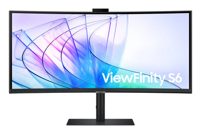 Samsung S65VC platta pc-skärmar 86,4 cm (34") 3440 x 1440 pixlar UltraWide Quad HD LCD Svart