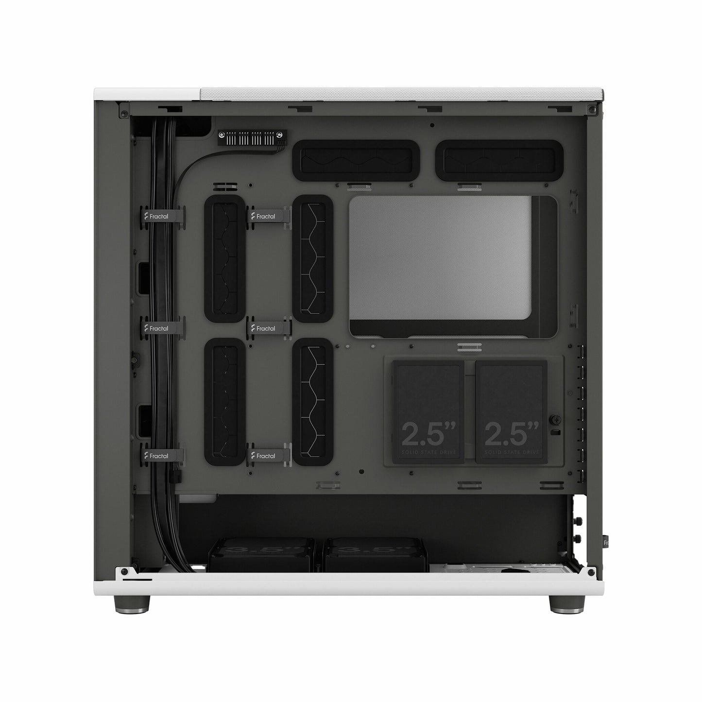 Fractal Design FD-C-NOR1X-03 datorväskor Midi Tower Vit