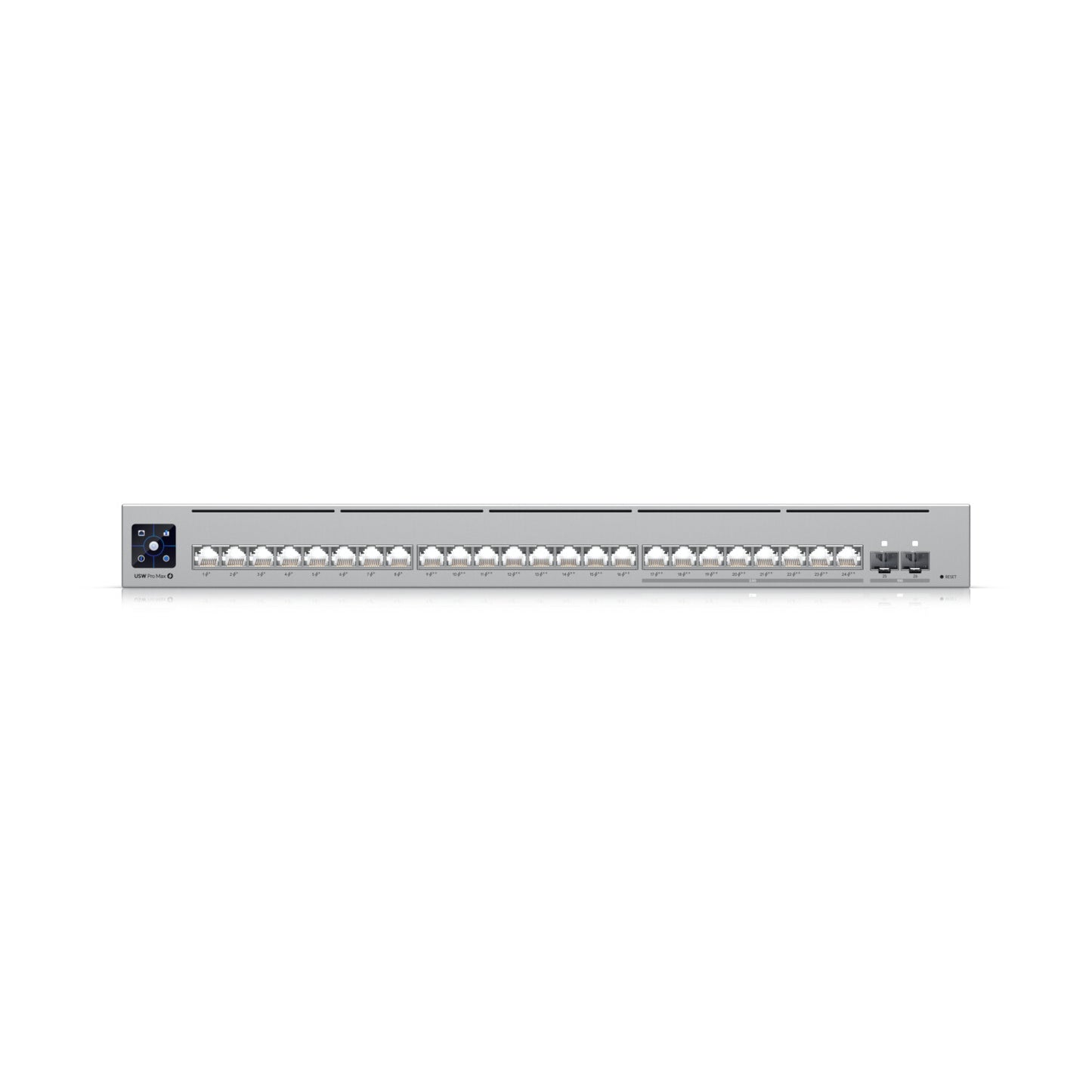Ubiquiti USW-Pro-Max-24-PoE L3 2.5G Ethernet (100/1000/2500) Strömförsörjning via Ethernet (PoE) stöd Grå