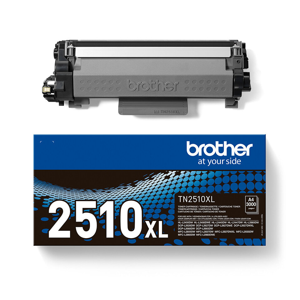 Brother TN-2510XL Tonerkassett 1 styck Original Svart