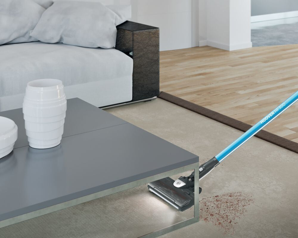 Hoover HF322TP 011 2-in-1 stick vacuum Batteri Torr Tyg Utan påse 0,7 l 240 W Grå