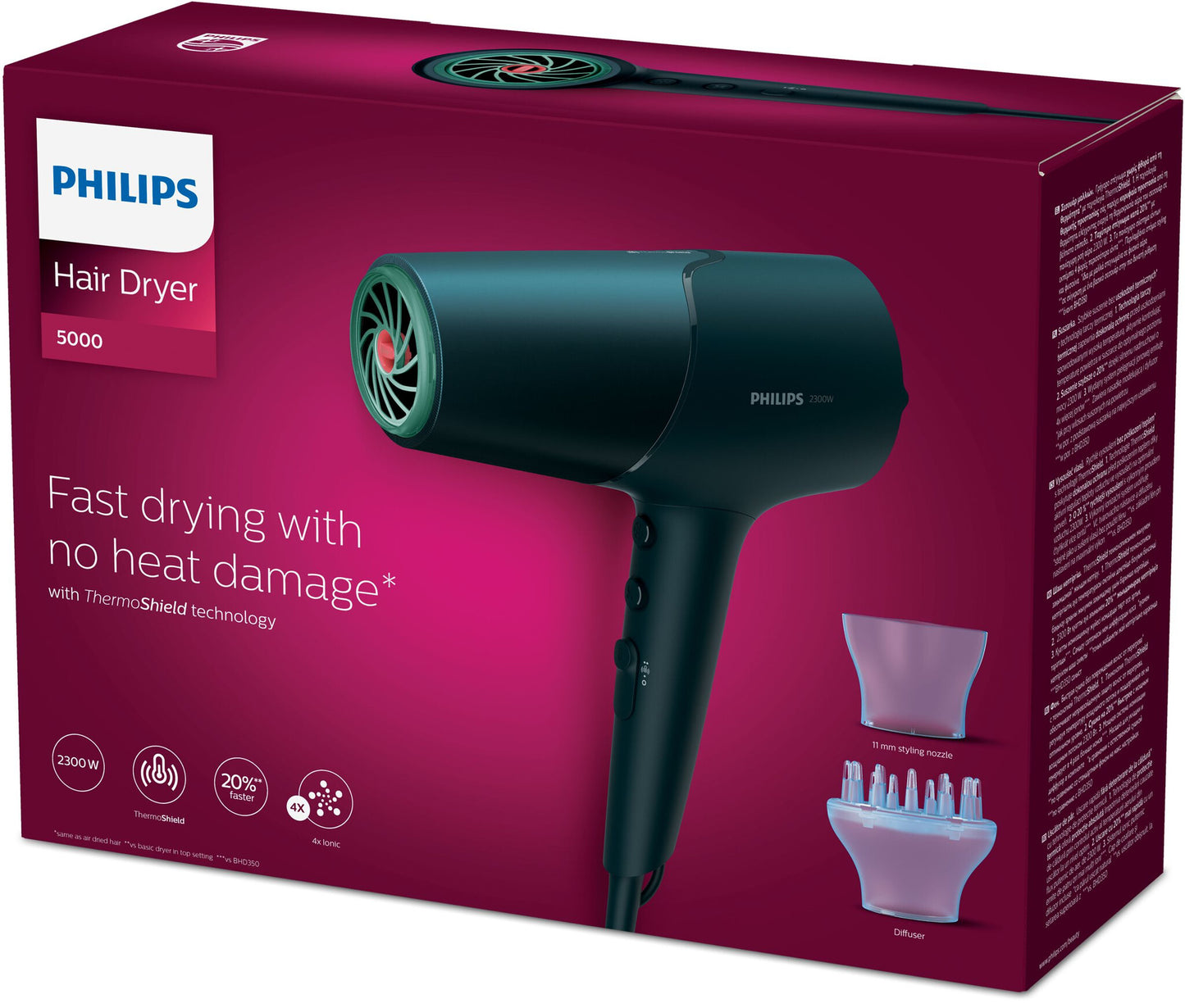 Philips 5000 series BHD512/00 Hårtork