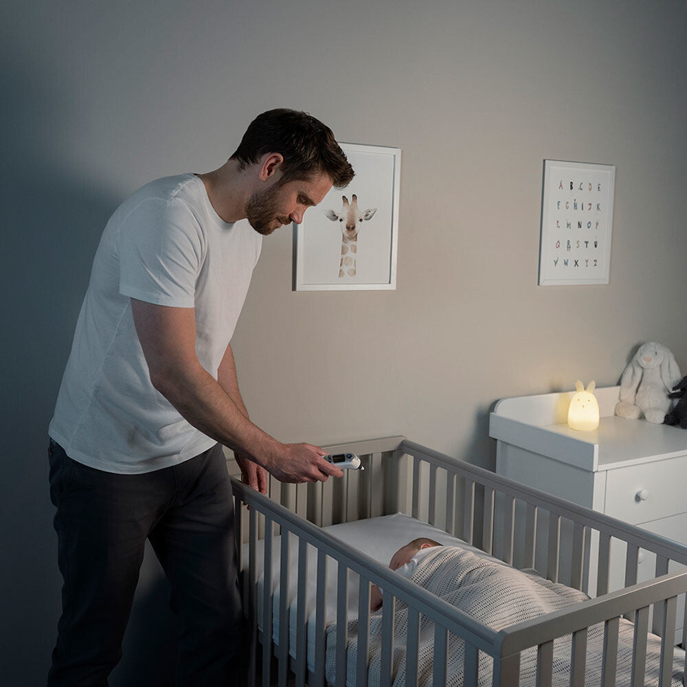 Braun IRT6525 digitala febertermometrar Kontakttermometer Vit Öra Knappar