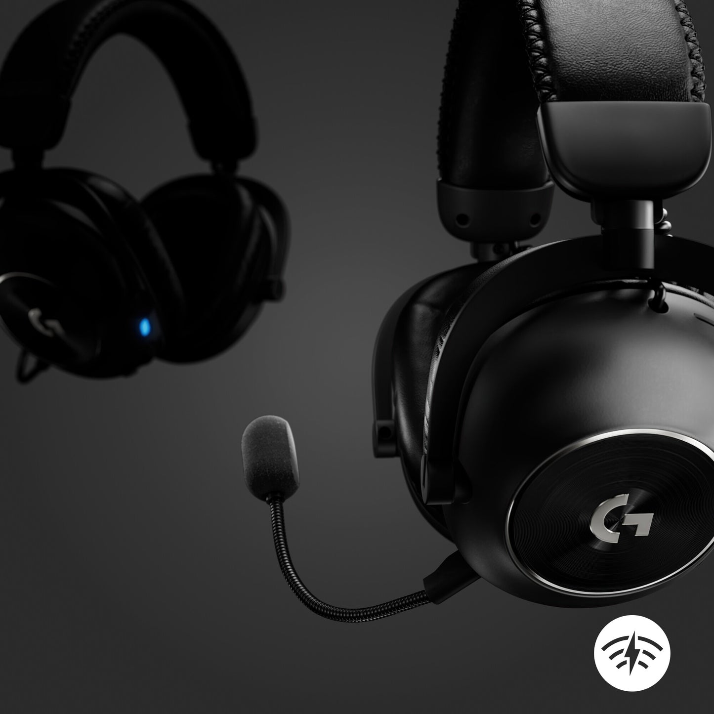 Logitech G PRO X 2 Headset Kabel & Trådlös Huvudband Spela Bluetooth Svart