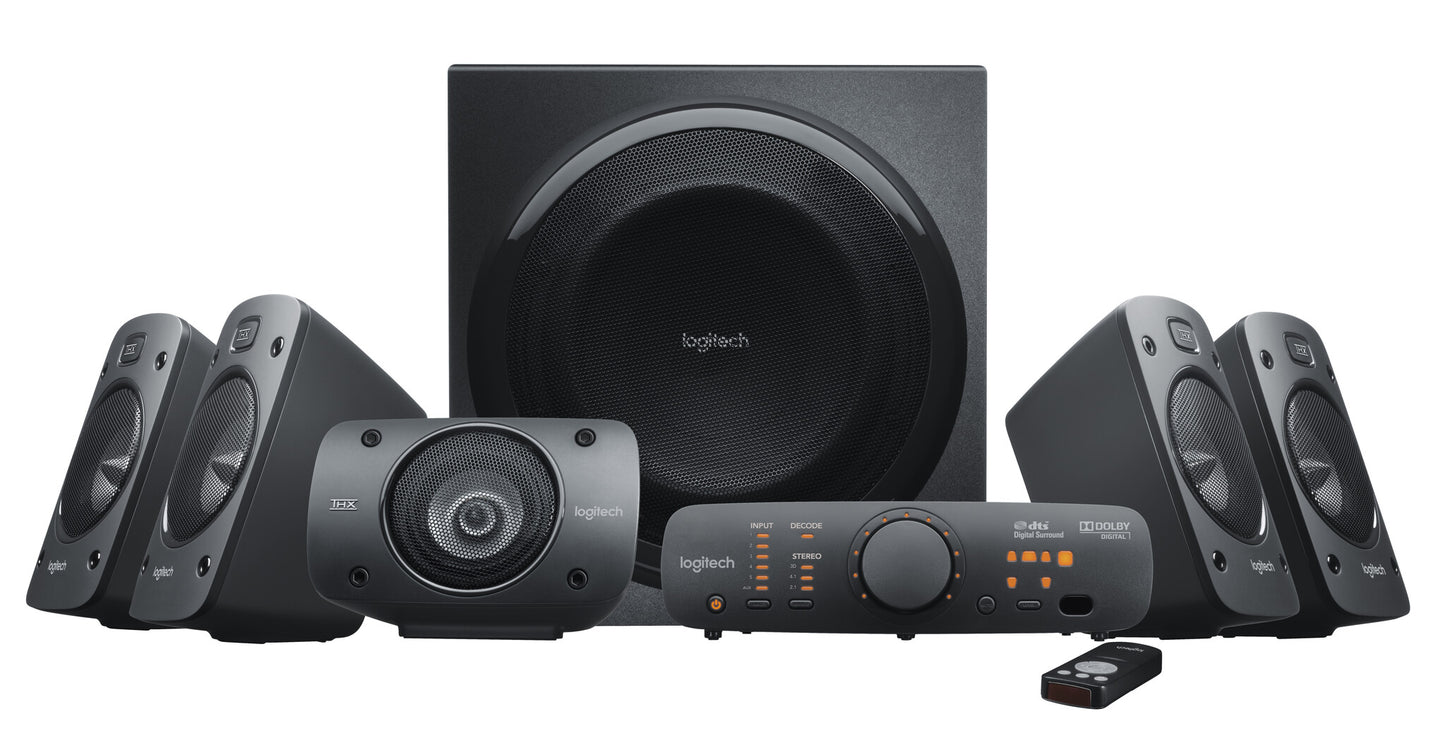 Logitech 980-000468 mikrofonset 500 W Universal Svart 5.1 kanaler 67 W