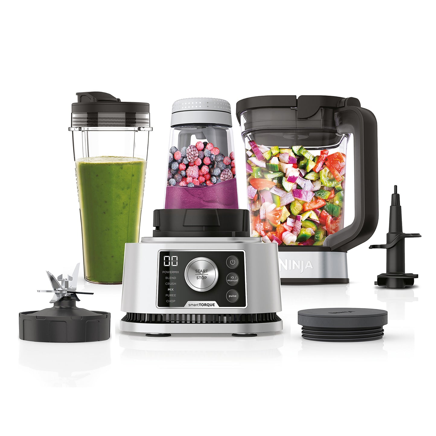 Ninja CB350EU mixer 2,1 l Bänkmixer 1200 W Silver