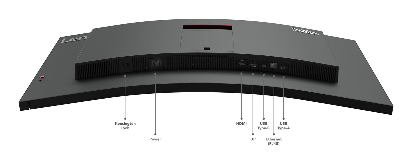 Lenovo ThinkVision T34w-30 LED display 86,4 cm (34") 3440 x 1440 pixlar Wide Quad HD Svart