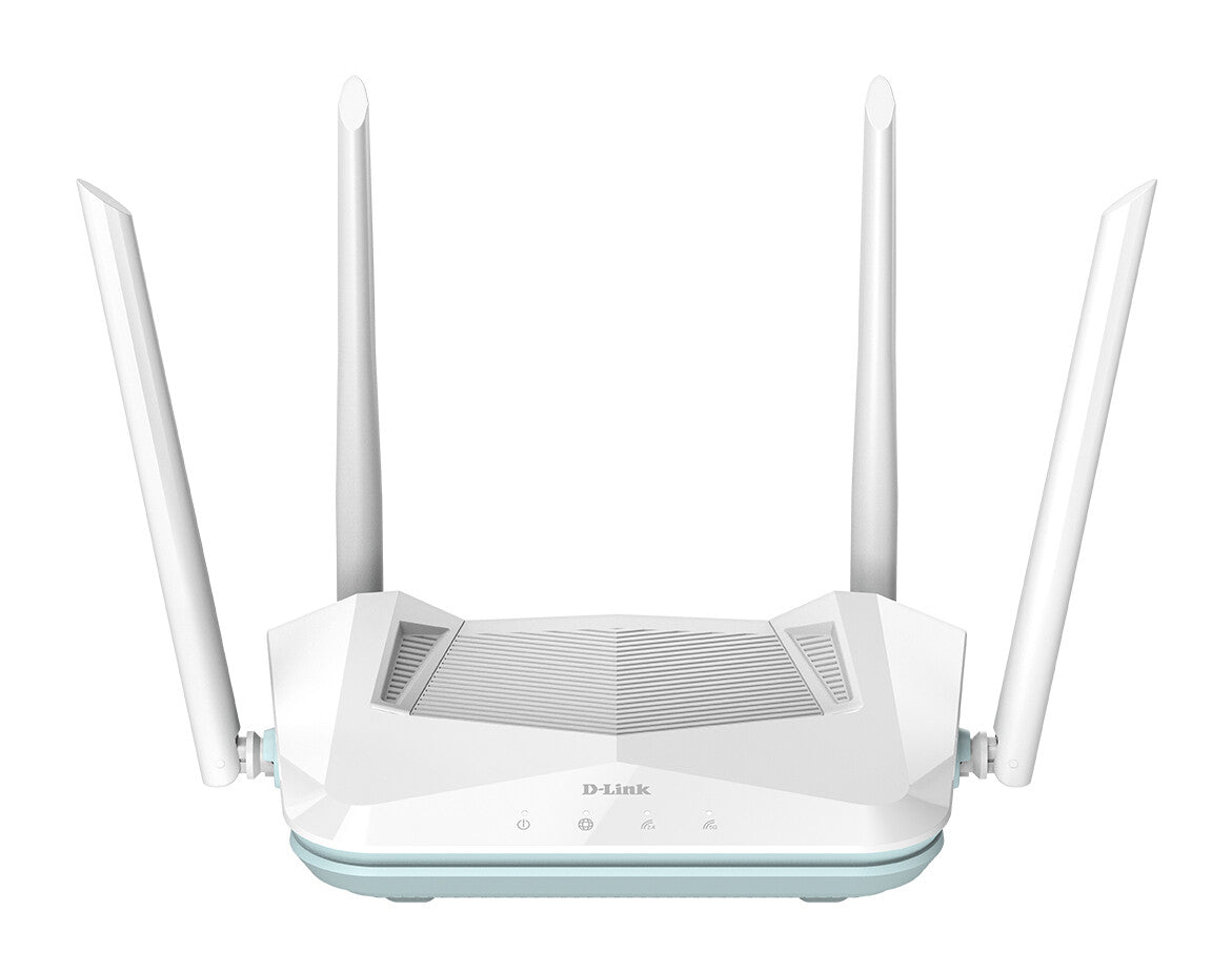 D-Link R15 trådlös router Gigabit Ethernet Dual-band (2,4 GHz / 5 GHz) Vit