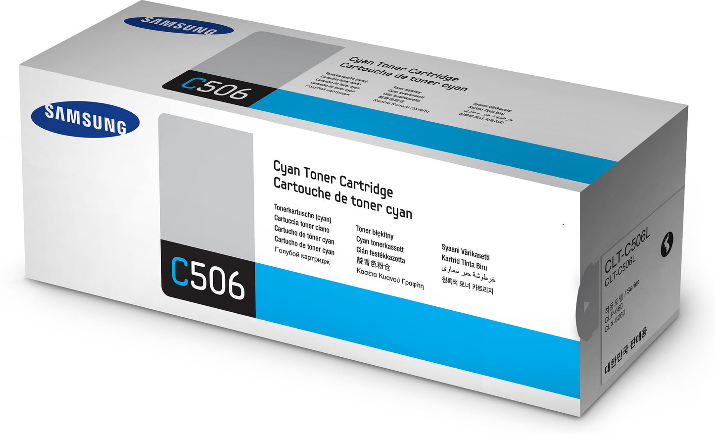 Samsung CLT-C506L cyan originaltonerkassett med hög kapacitet