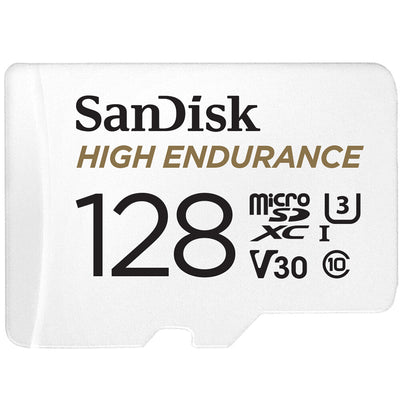 SanDisk High Endurance 128 GB MicroSDXC UHS-I Klass 10