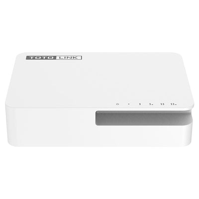 TOTOLINK S505G-V3 nätverksswitchar Ohanterad Gigabit Ethernet (10/100/1000) Vit