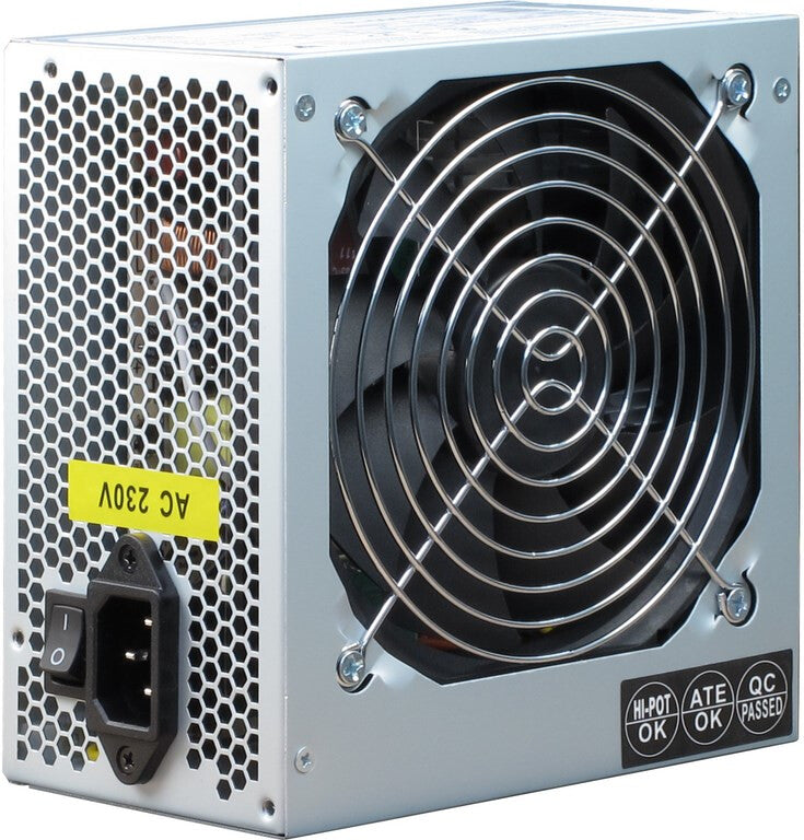 Inter-Tech SL-500 Plus strömförsörjningsenheter 500 W 20+4 pin ATX ATX Silver