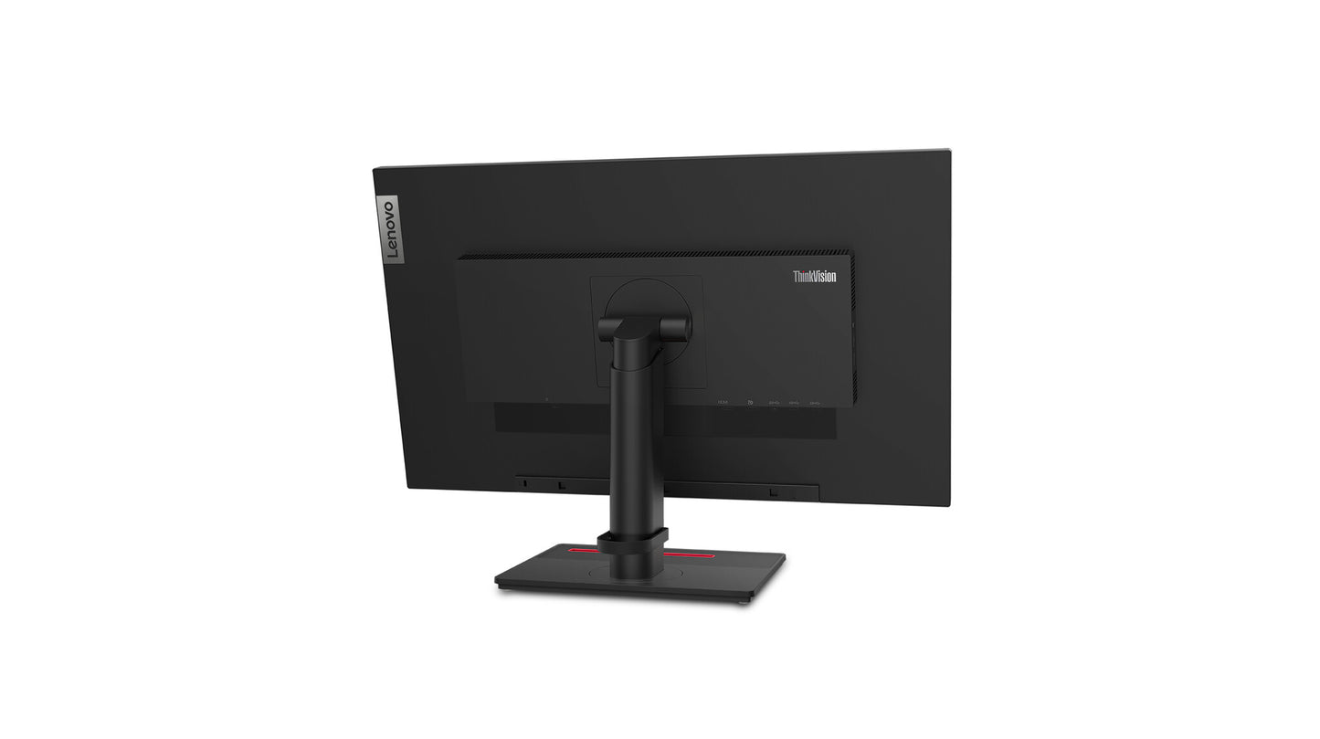 Lenovo ThinkVision T27q-20 platta pc-skärmar 68,6 cm (27") 2560 x 1440 pixlar Quad HD LCD Svart