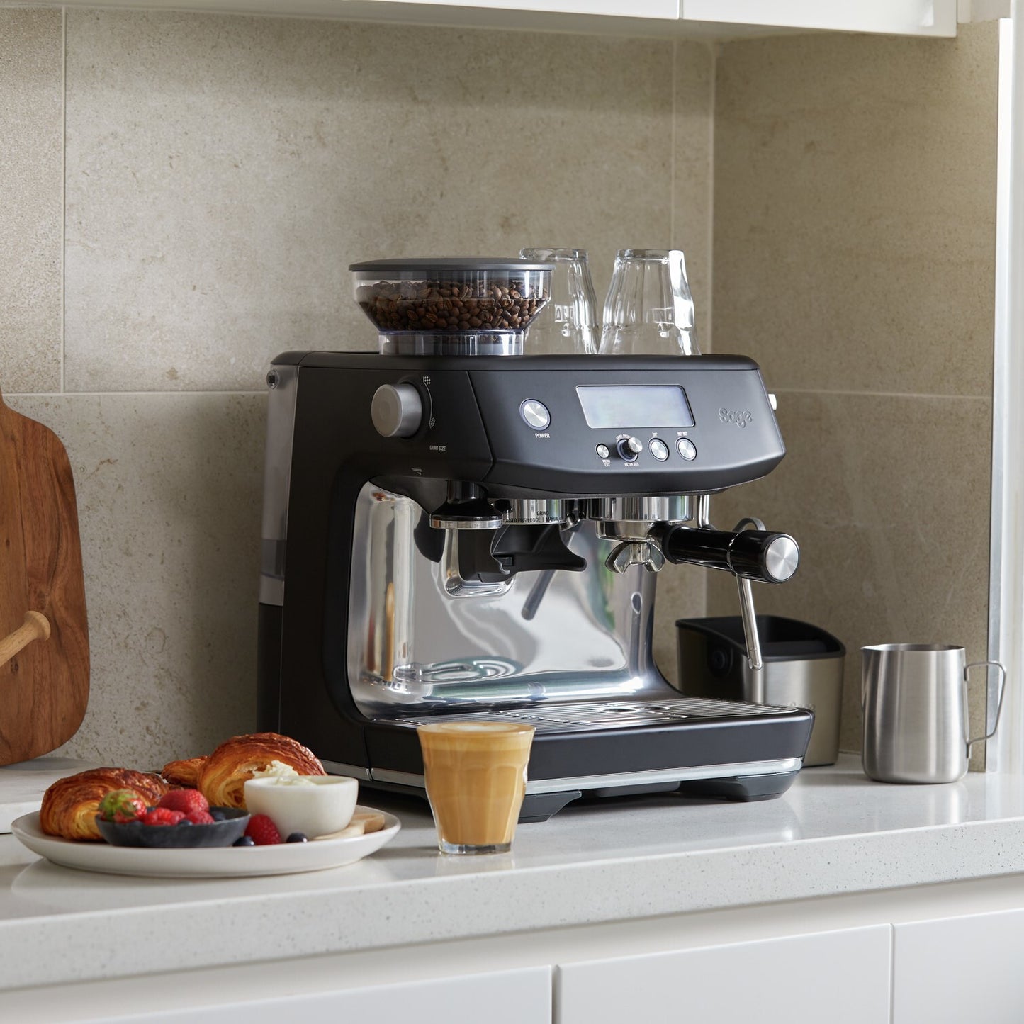 Sage the Barista Pro Helautomatisk Espressomaskin 1,98 l