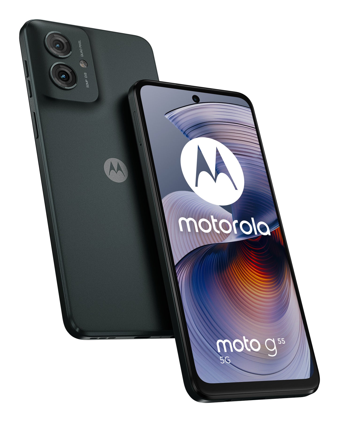 Motorola moto g55 5G 16,5 cm (6.49") Dubbla SIM-kort Android 14 USB Type-C 8 GB 256 GB 5000 mAh Grå