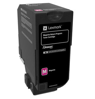 Lexmark 74C20M0 Tonerkassett 1 styck Original Magenta