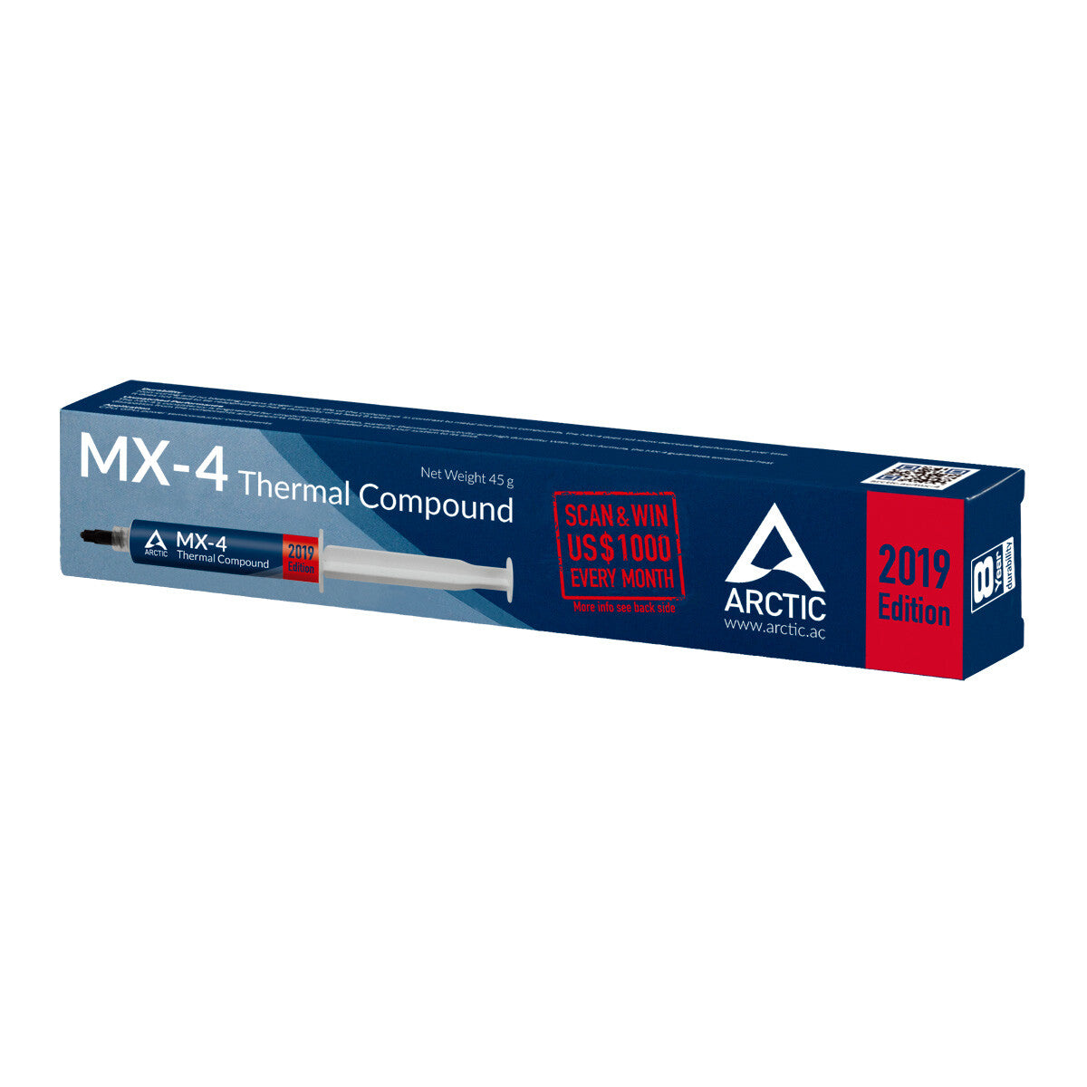 ARCTIC MX-4 kylflänsföreningar Termisk pasta 8,5 W/m-K 45 g