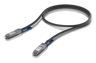 Ubiquiti UACC-DAC-QSFP28-0.5M InfiniBand och fiberoptisk kabel 0,5 m Svart