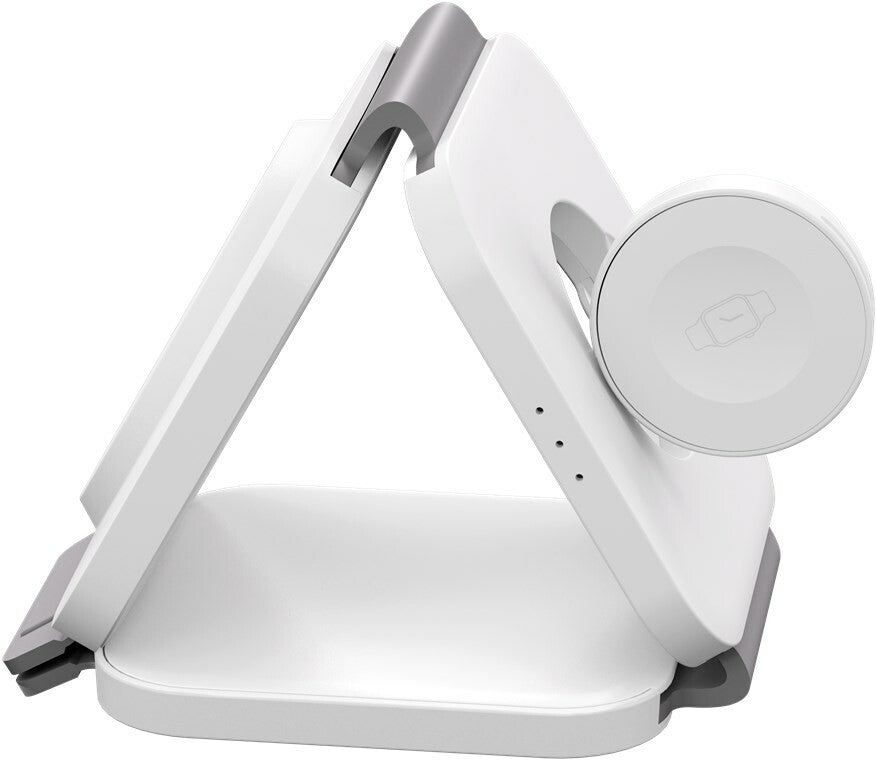 Goobay 65312 mobilladdare Universal Vit USB Trådlös laddning inomhus