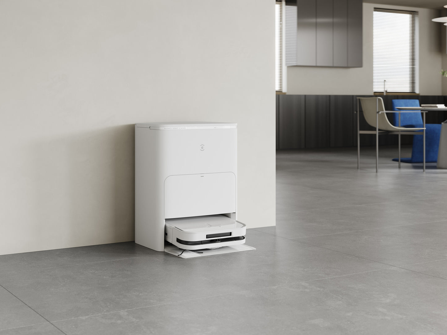 Ecovacs Deebot X5 Omni 0,25 l Utan påse Vit