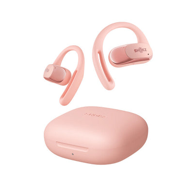 SHOKZ OpenFit Air Headset Trådlös Öronkrok Samtal/musik/sport/vardag Bluetooth Rosa