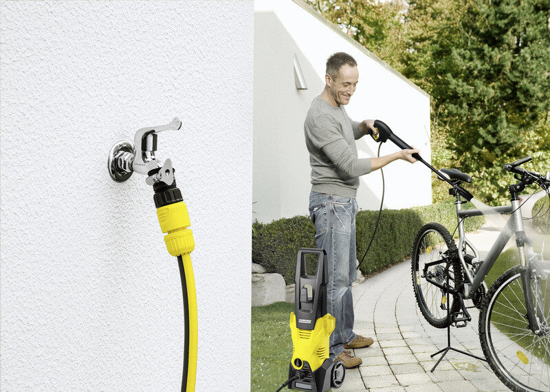 Kärcher K 3 högtryckstvätt Kompakt Elektrisk 380 l/h Svart, Gul