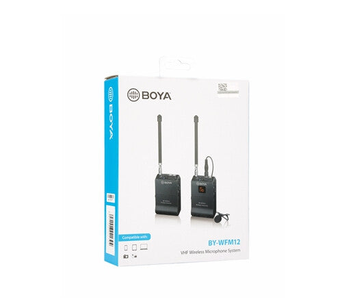 BOYA BY-WFM12 trådlöst mikrofonsystem