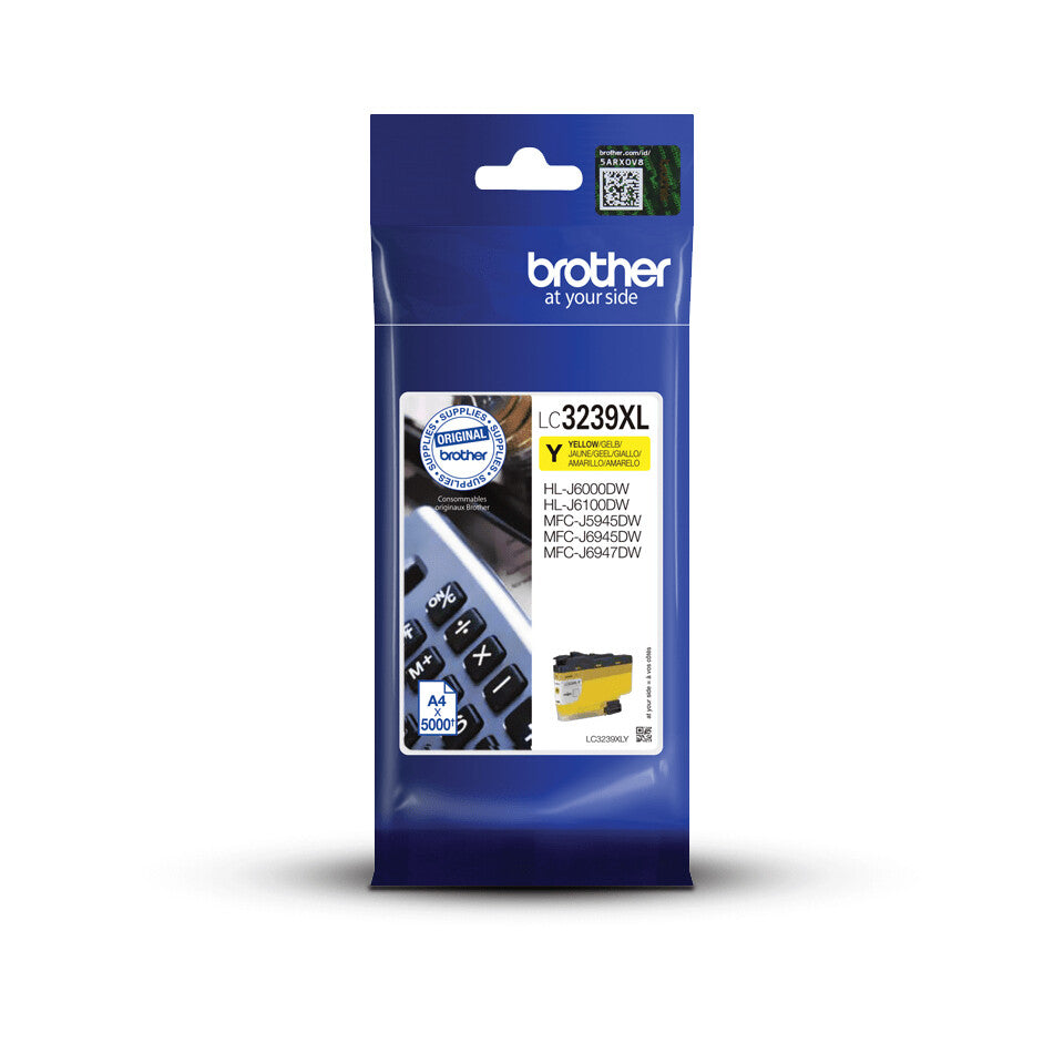 Brother LC-3239XLY bläckpatroner 1 styck Original Hög (XL) avkastning Gul