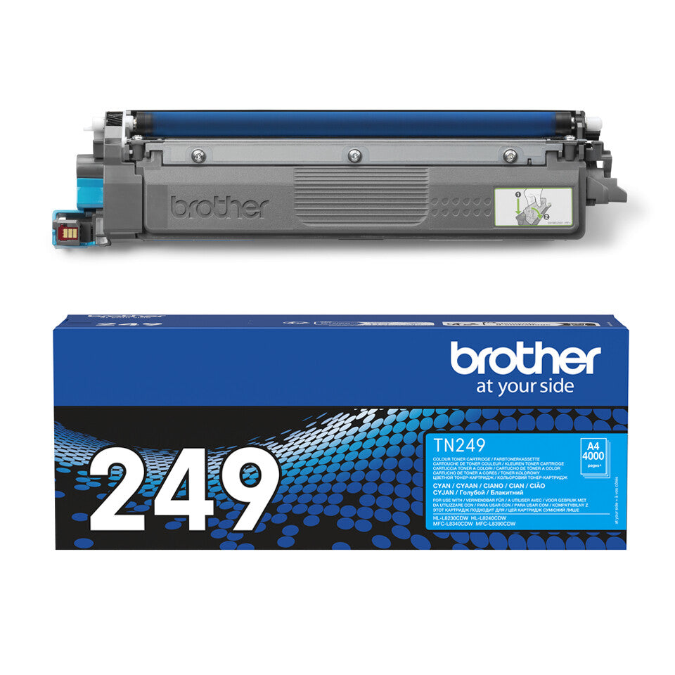 Brother TN-249C Tonerkassett 1 styck Original Cyan