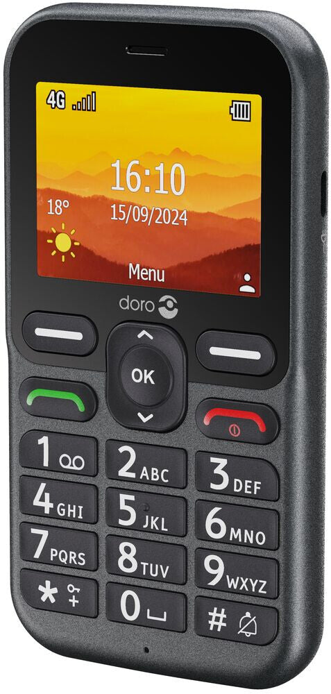 Doro Leva L11 6,1 cm (2.4") 118 g grafit Funktionstelefon
