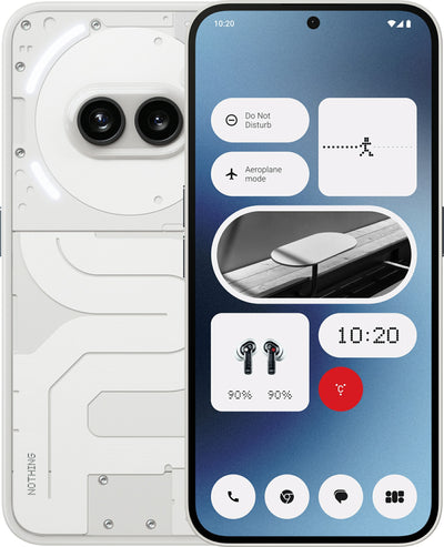 Nothing Phone (2a) 17 cm (6.7") Dubbla SIM-kort Android 14 5G USB Type-C 12 GB 256 GB 5000 mAh Vit