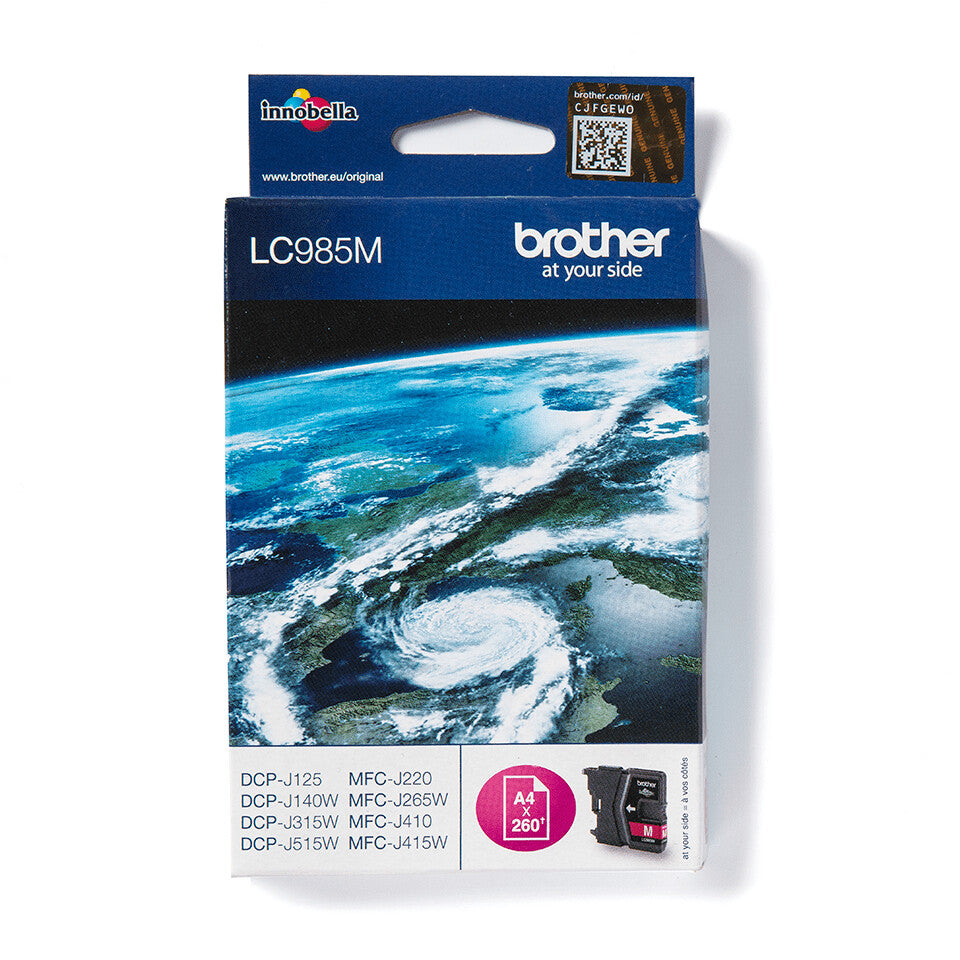 Brother LC985M bläckpatroner 1 styck Original Magenta