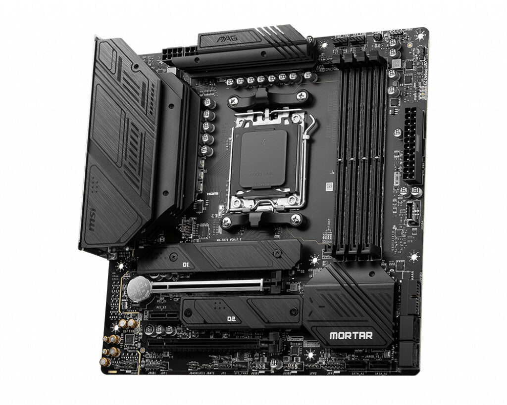 MSI MAG B650M MORTAR WIFI moderkort AMD B650 AM5-sockel micro ATX