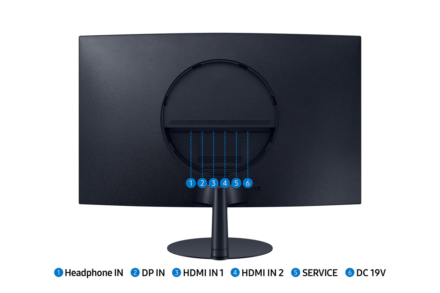 Samsung S39C LED display 68,6 cm (27") 1920 x 1080 pixlar Full HD Svart