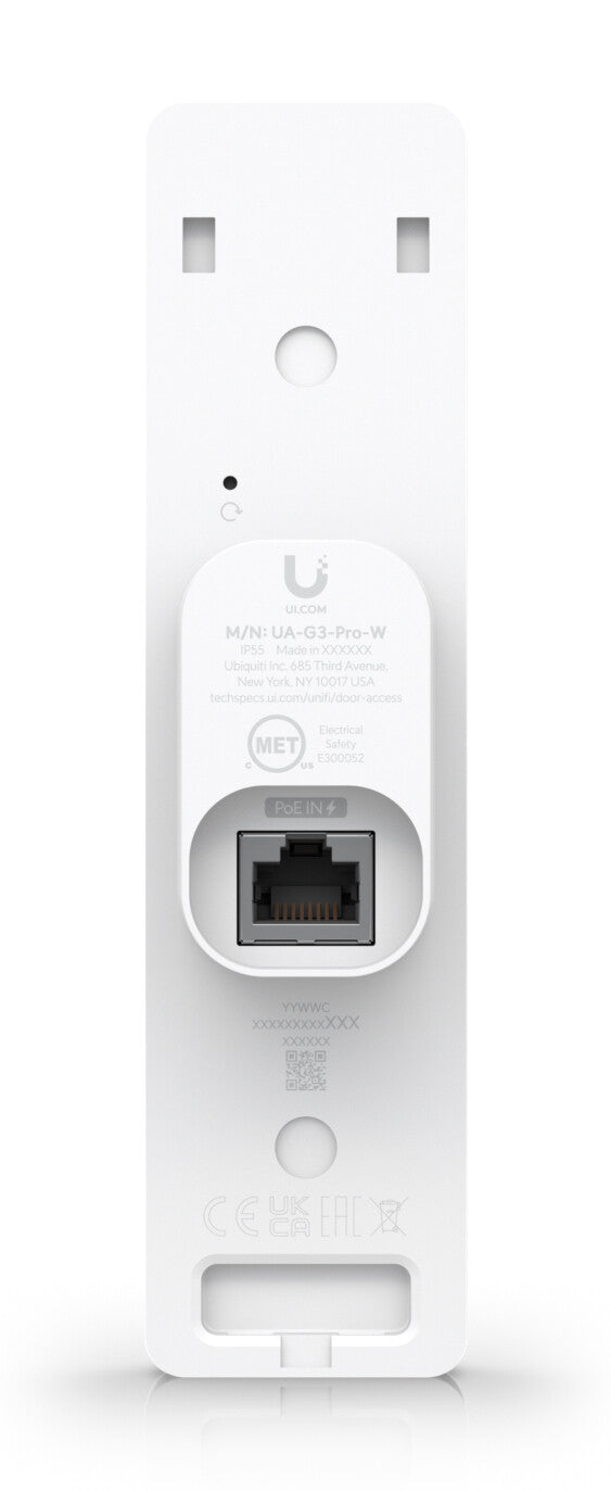 Ubiquiti G3 Reader Pro Terminal för ansiktsigenkänning Vit