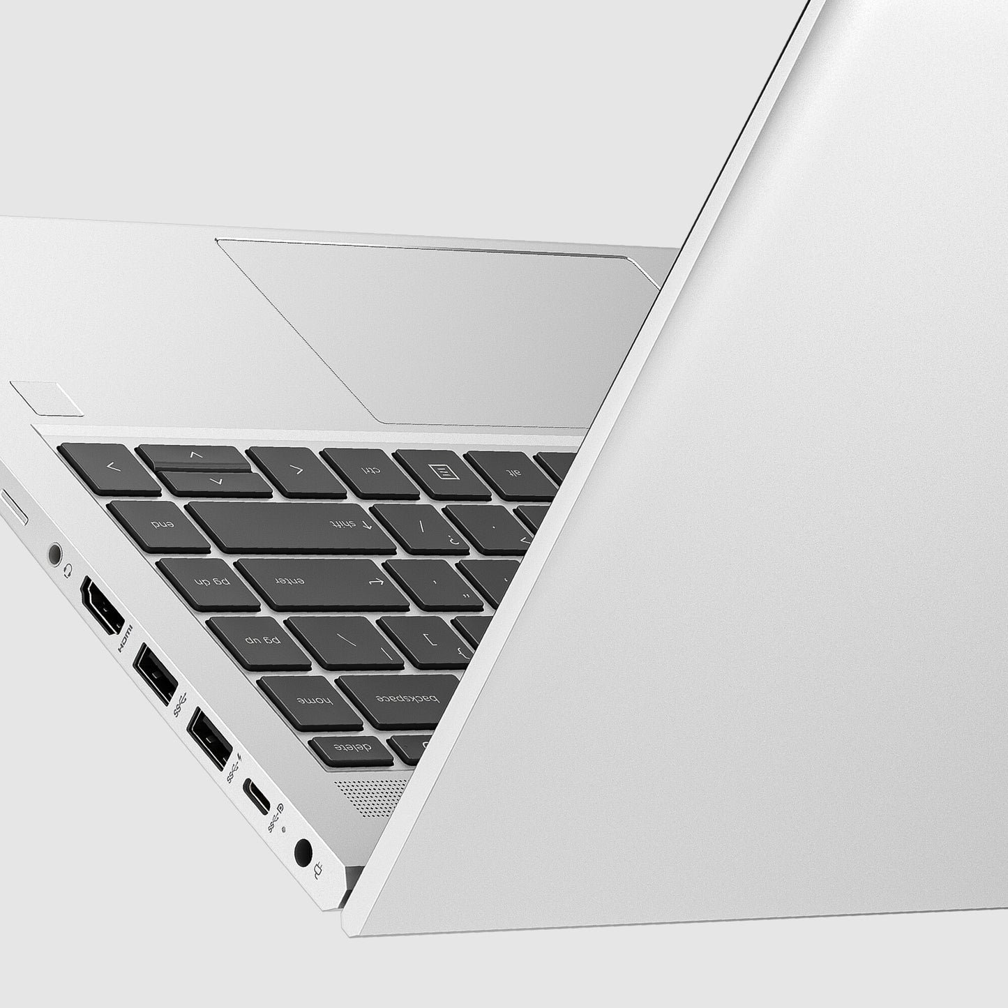 HP ProBook 445 G10 AMD Ryzen™ 5 7530U Bärbar dator 35,6 cm (14") Full HD 16 GB DDR4-SDRAM 512 GB SSD Wi-Fi 6E (802.11ax) Windows 11 Pro Silver