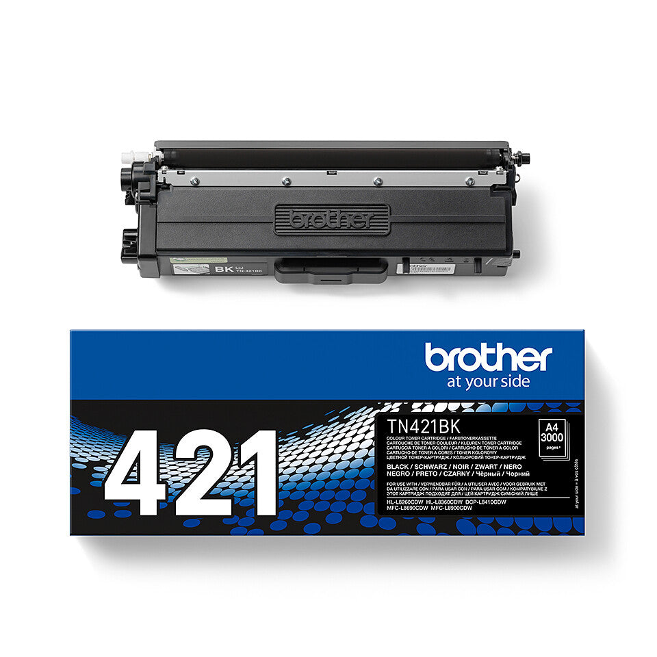 Brother TN-421BK Tonerkassett 1 styck Original Svart