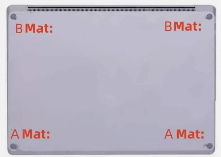 CoreParts MSPP7001B reservdelar bärbara datorer Fötter