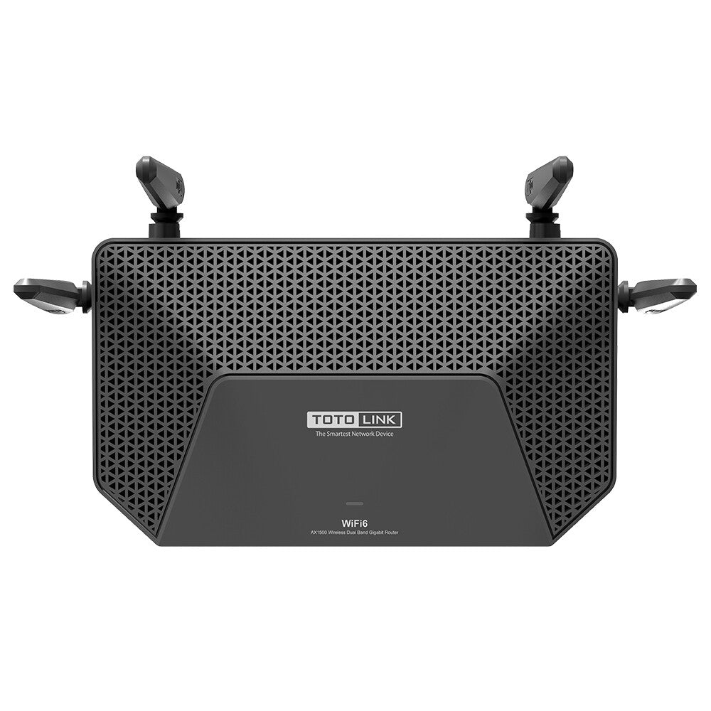 TOTOLINK X2000R trådlös router Gigabit Ethernet Dual-band (2,4 GHz / 5 GHz) Svart
