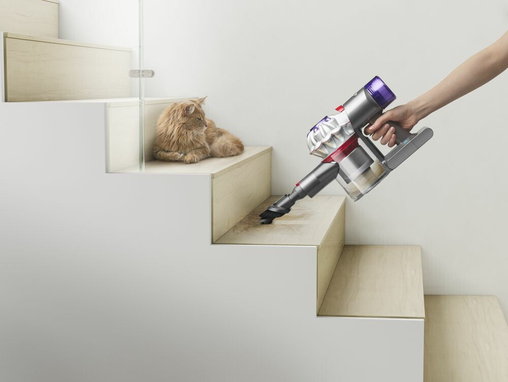 Dyson V8 Advanced 2-in-1 stick vacuum Batteri Torr Utan påse Nickel, Silver