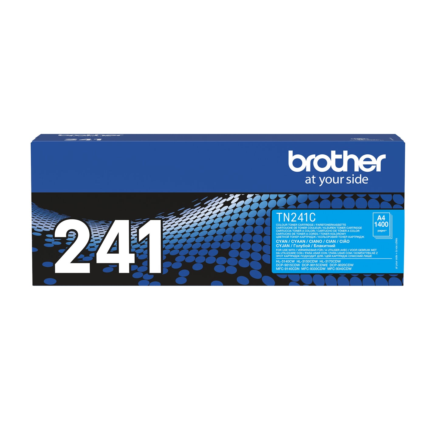 Brother TN-241C Tonerkassett 1 styck Original Cyan