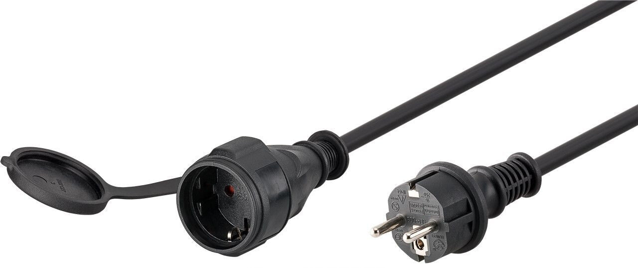 Goobay 71472 strömkablar Svart 5 m CEE7/4