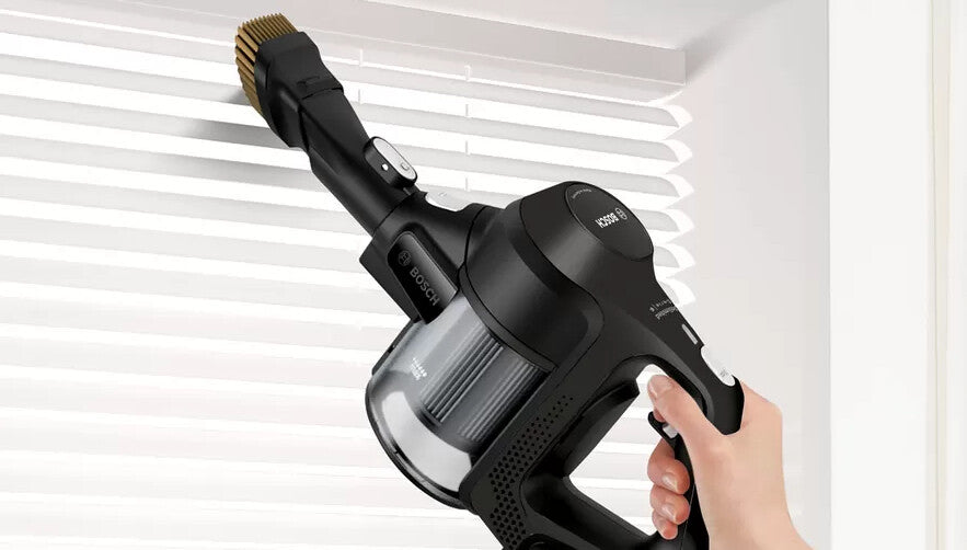 Bosch Serie 6 BBS611BSC upprättstående dammsugare och elektrisk sopborste 2-in-1 stick vacuum Batteri Torr Utan påse Svart 2,5 Ah